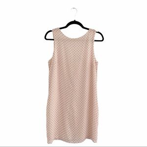 ANTHROPOLOGIE Francesca Pink Polka Dot Dress M